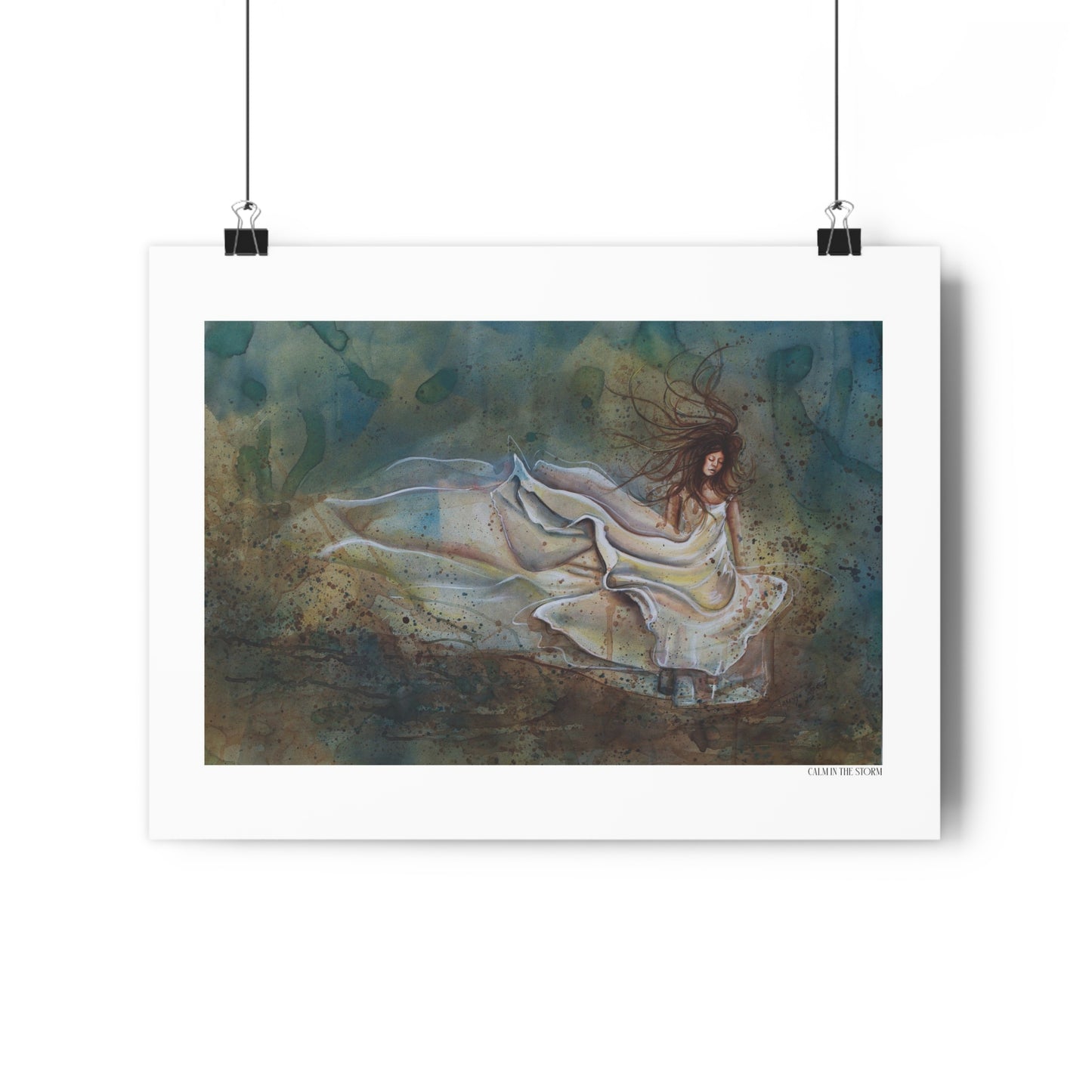 "Calm in the Storm" Giclée Art Print by Takenya Rosetta
