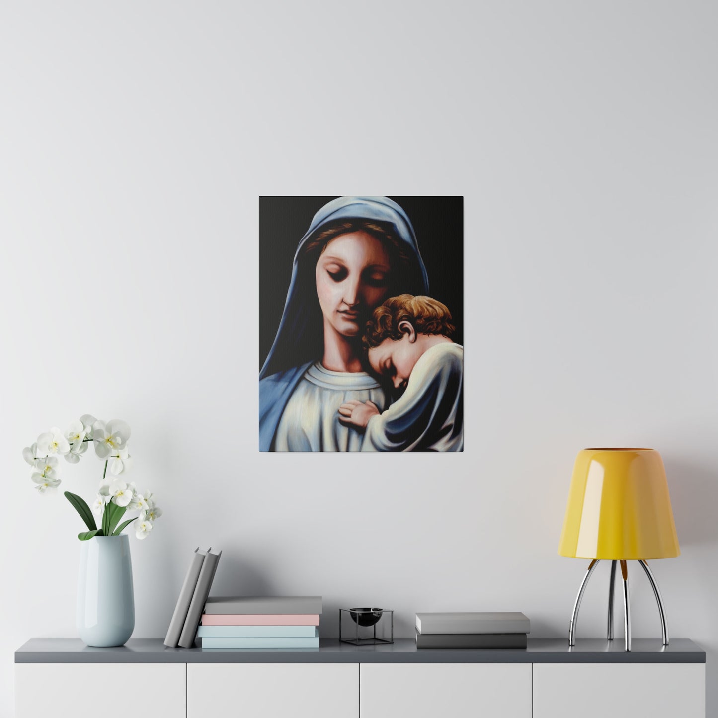 "Amazing Love" - Original Painting by Takenya Rosetta, Stretched Canvas