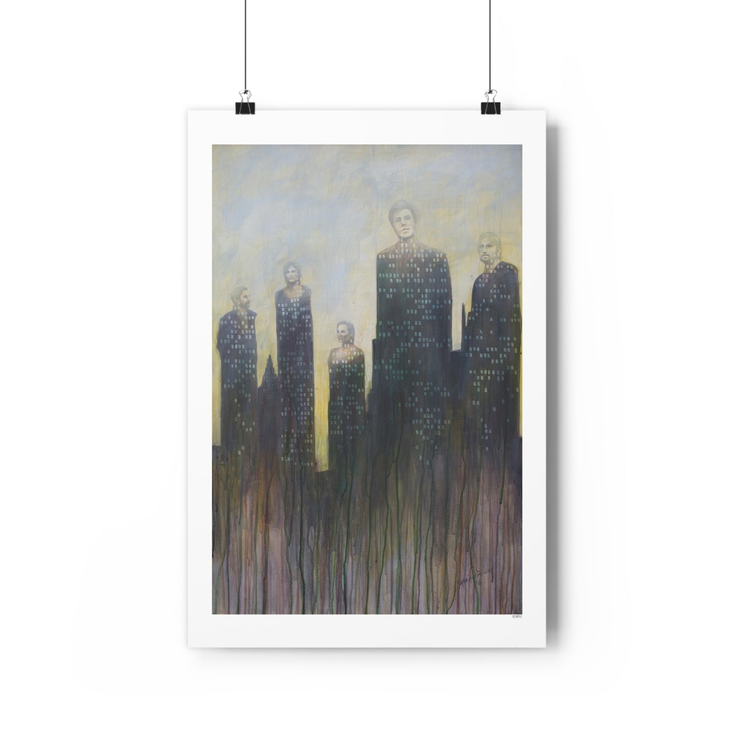 "Temple" Giclée Art Print by Takenya Rosetta