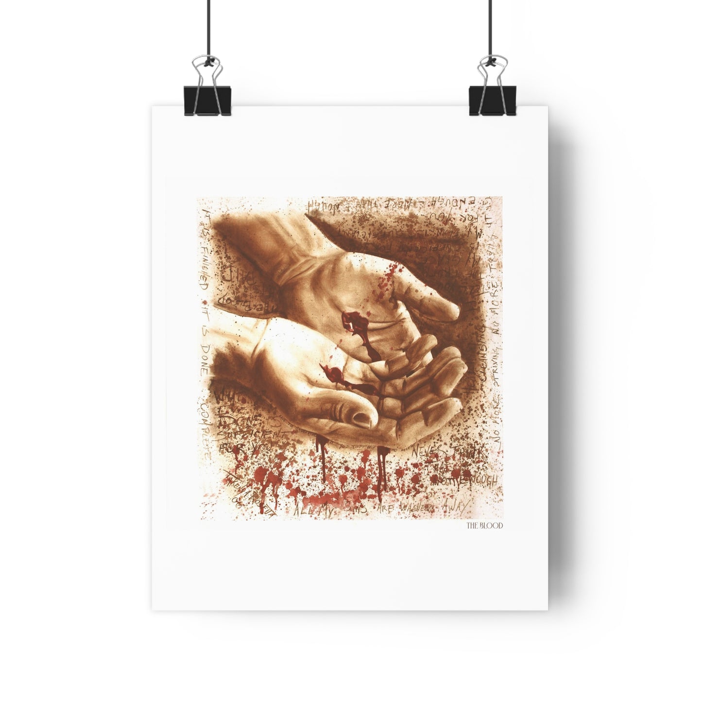 "The Blood" Giclée Art Print by Takenya Rosetta