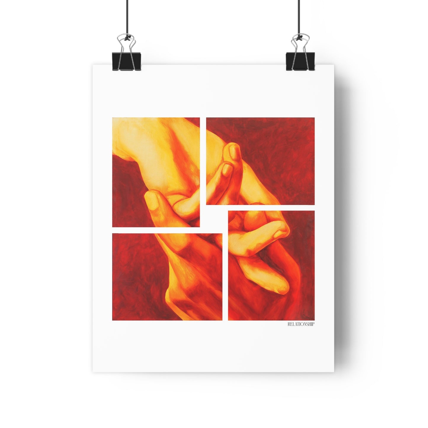 "Relationship" Giclée Art Print by Takenya Rosetta