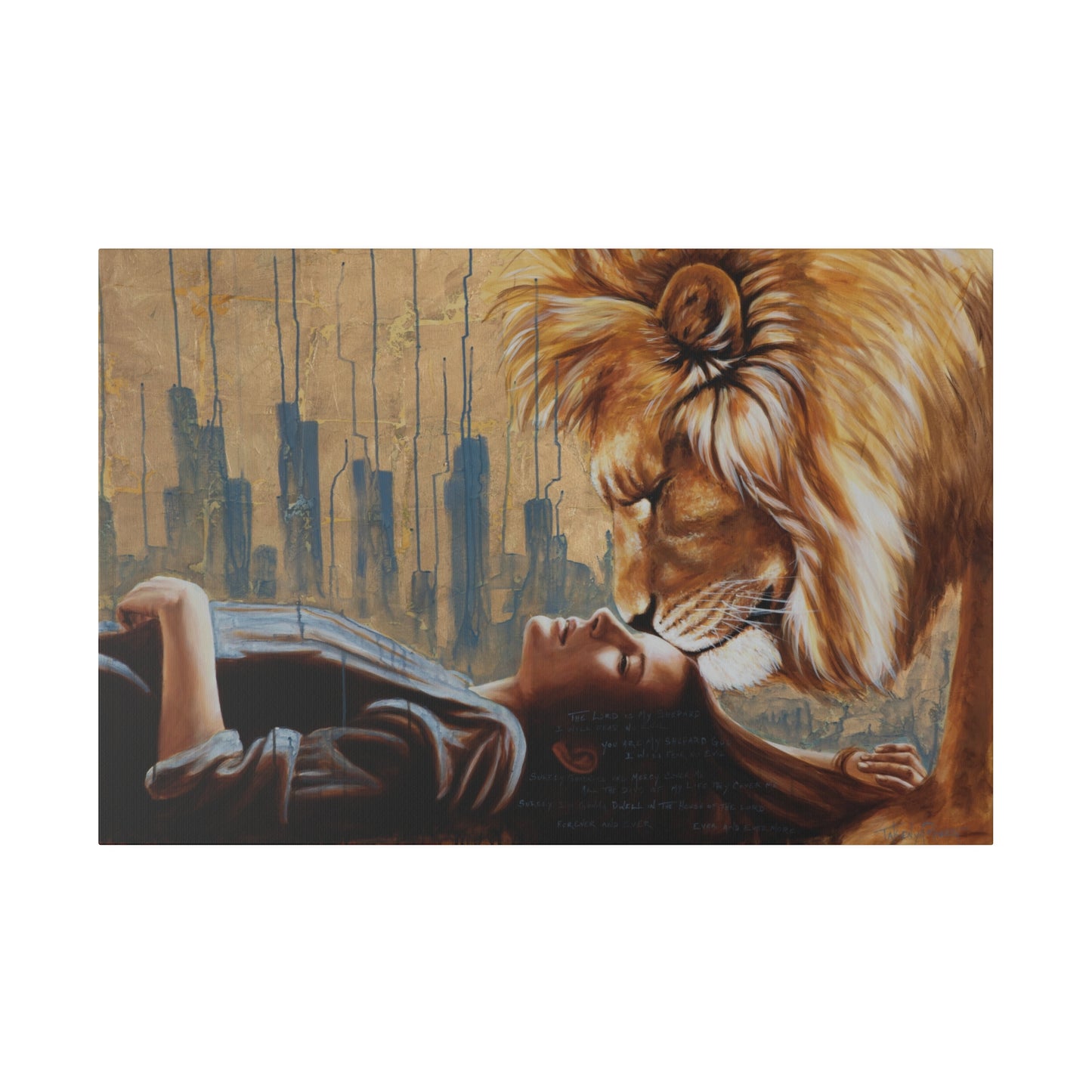 Goodness and Mercy: Canvas Giclee