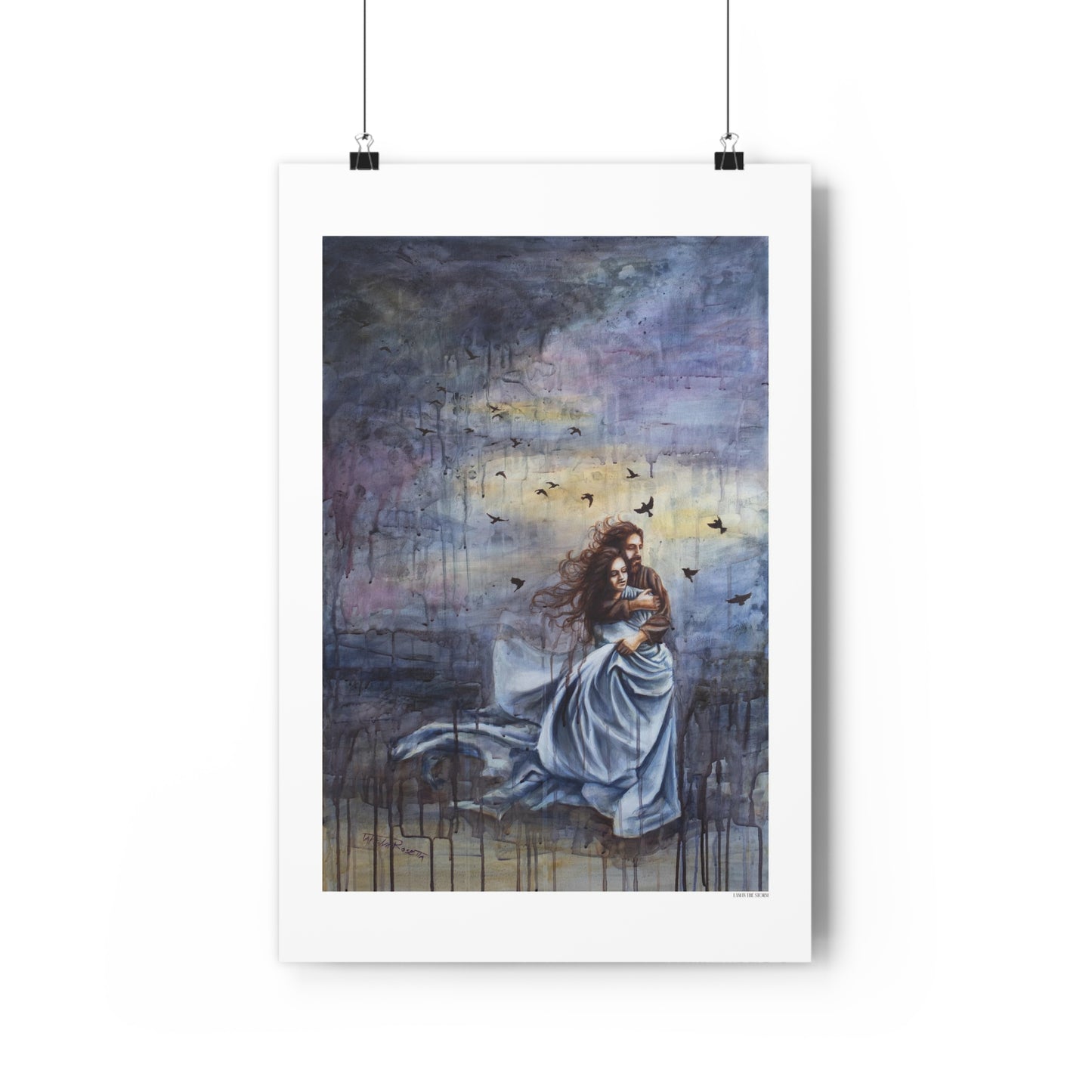 "I Am in the Storm" Giclée Art Print by Takenya Rosetta
