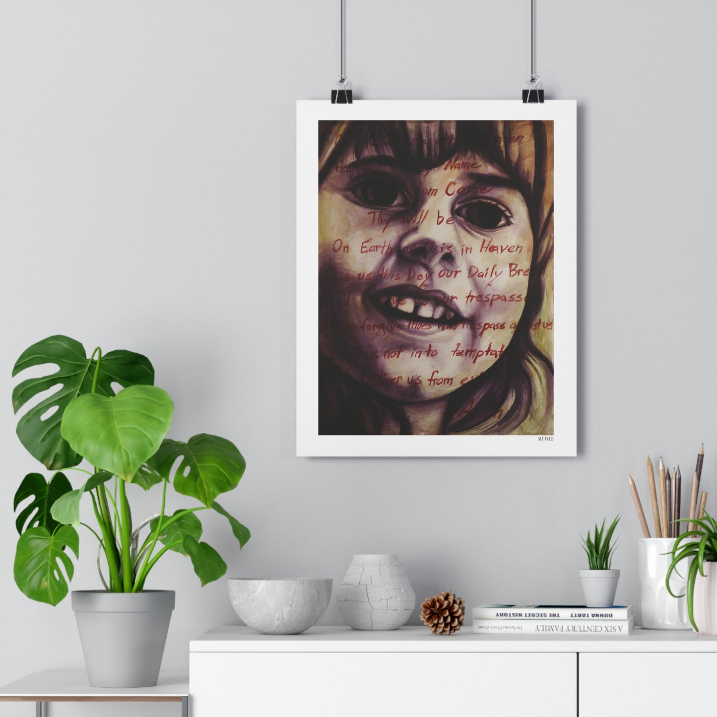 "My Dad" Giclée Art Print by Takenya Rosetta