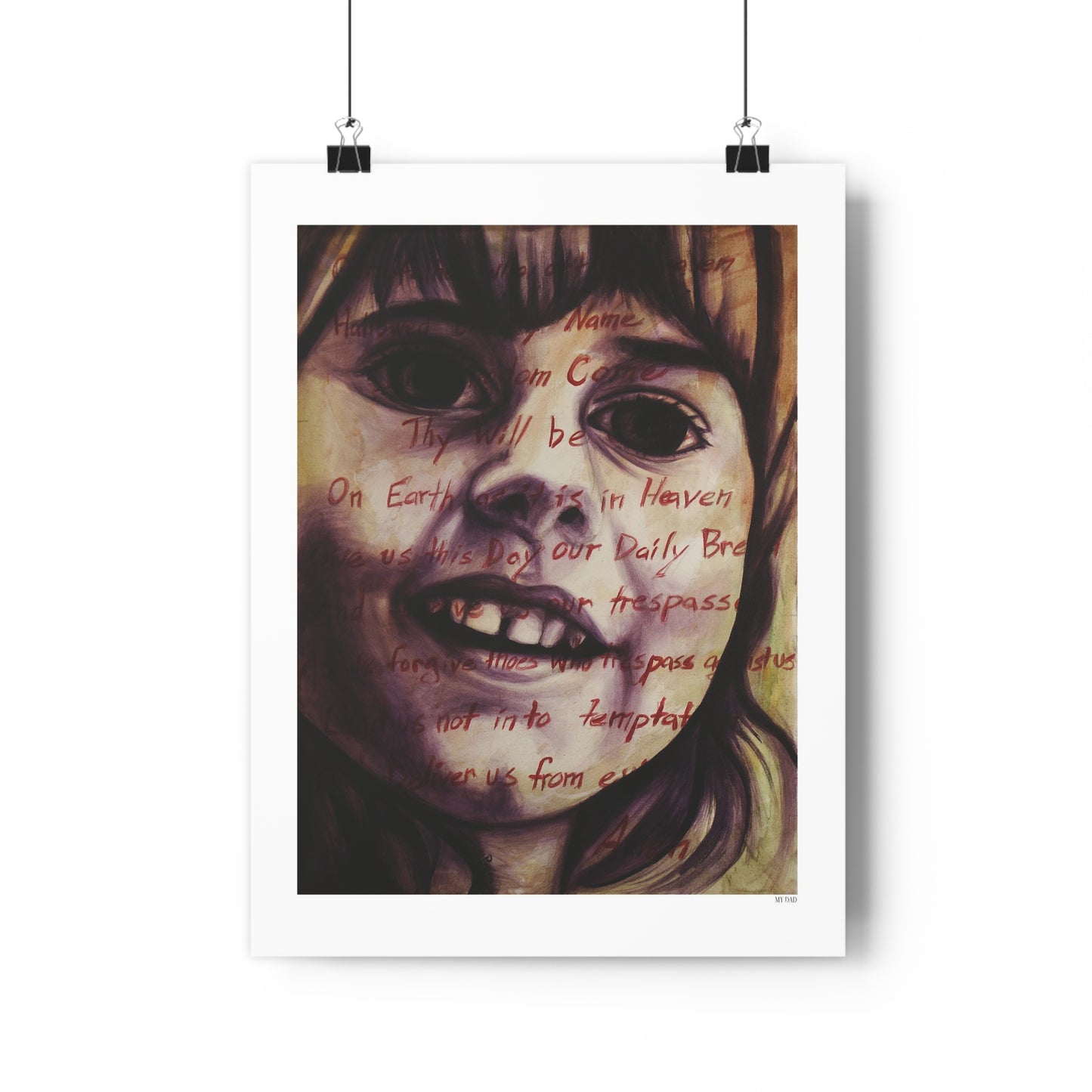 "My Dad" Giclée Art Print by Takenya Rosetta