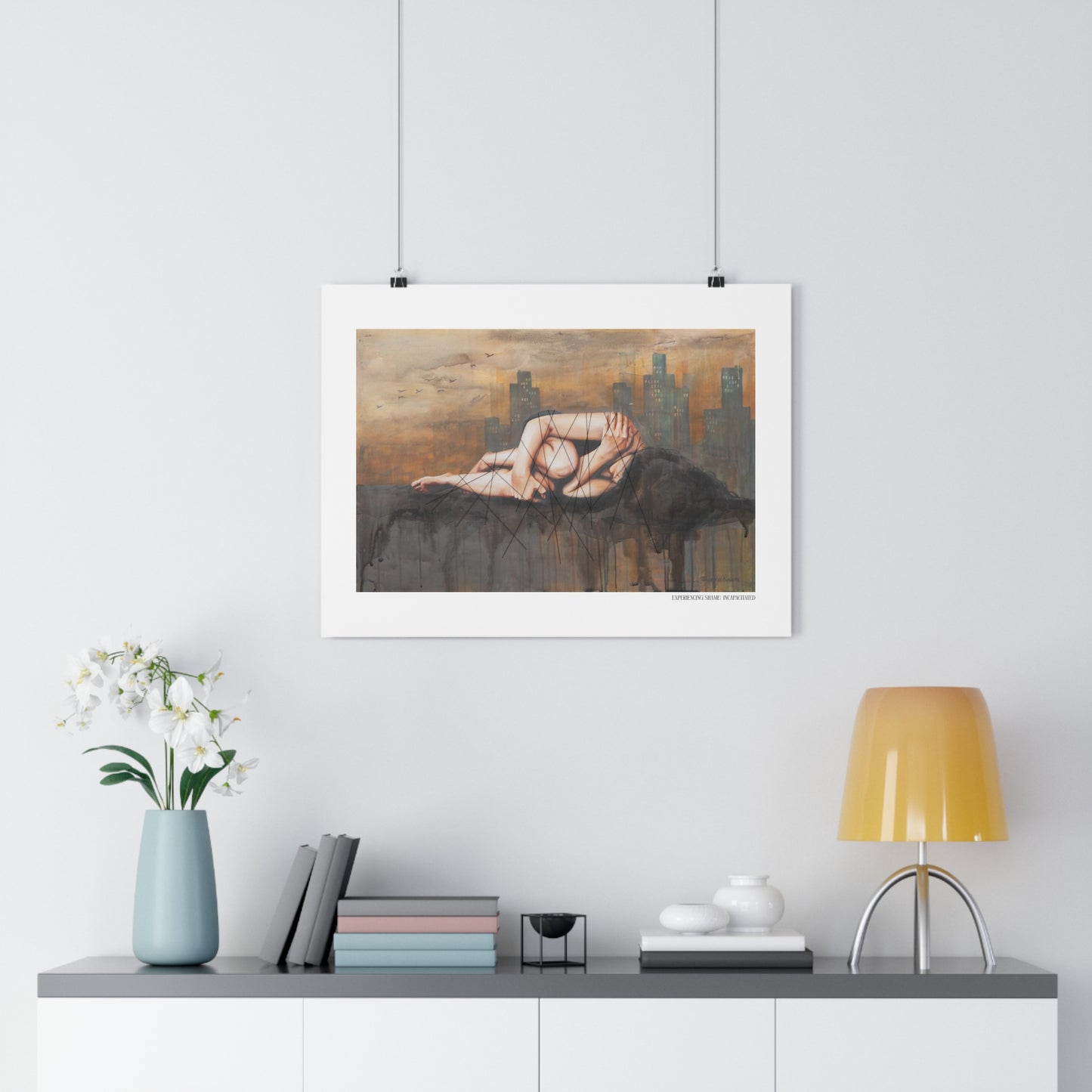 "Experiencing Shame: Incapacitated" Giclée Art Print by Takenya Rosetta