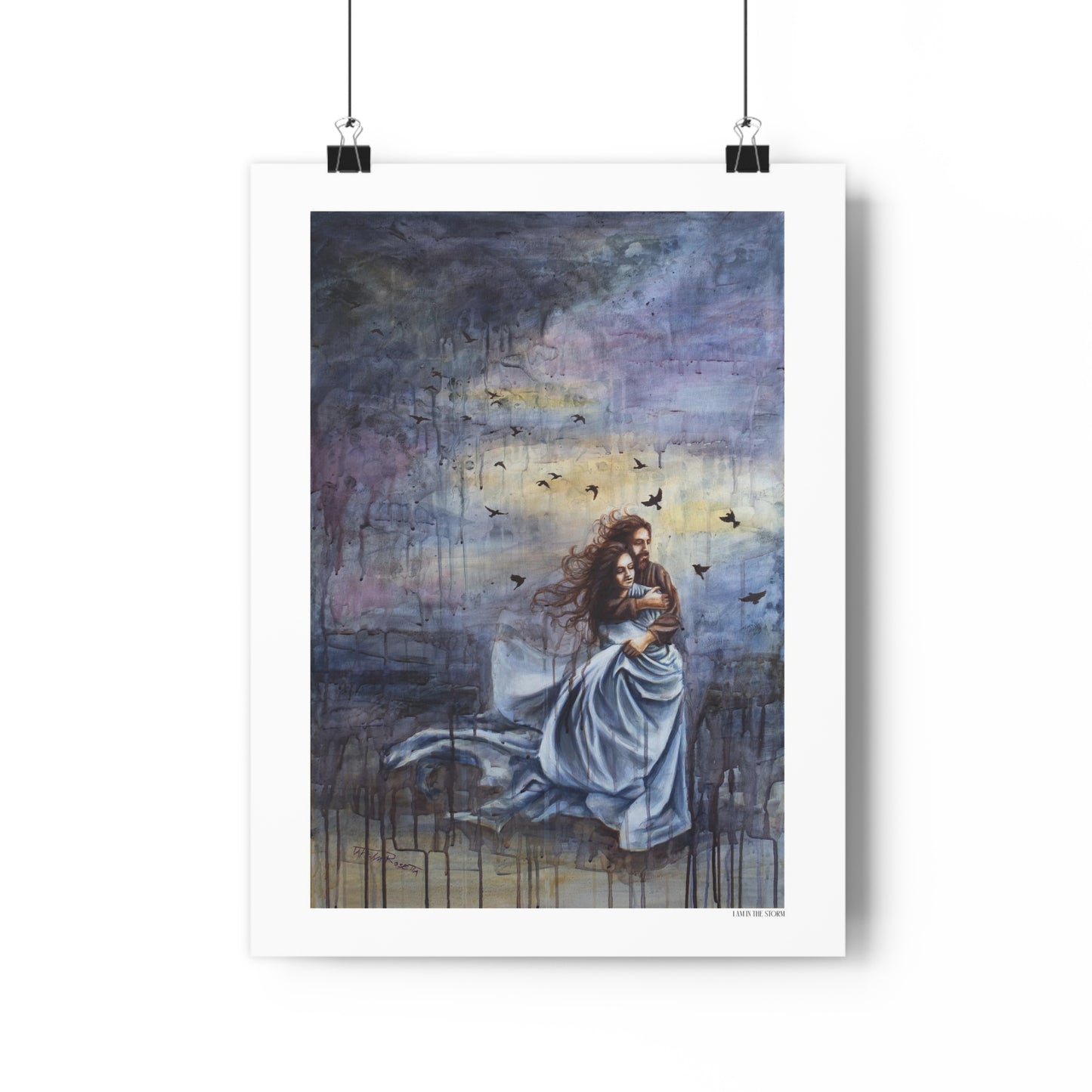 "I Am in the Storm" Giclée Art Print by Takenya Rosetta