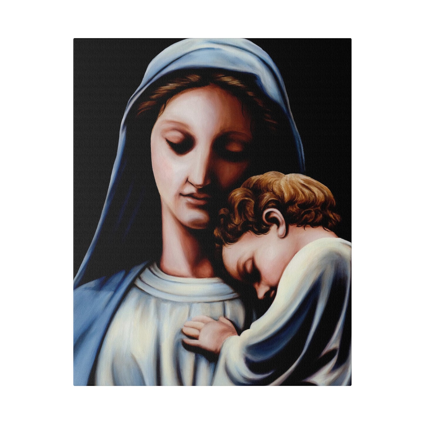 "Amazing Love" - Original Painting by Takenya Rosetta, Stretched Canvas