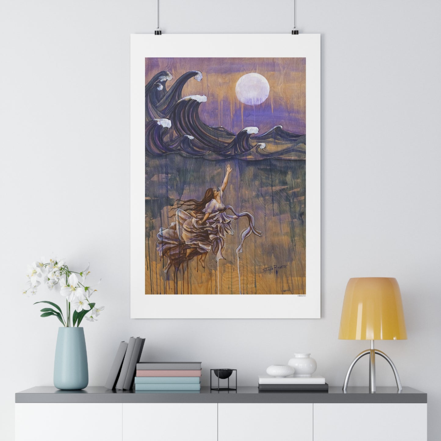 "Emergence" Giclée Art Print by Takenya Rosetta