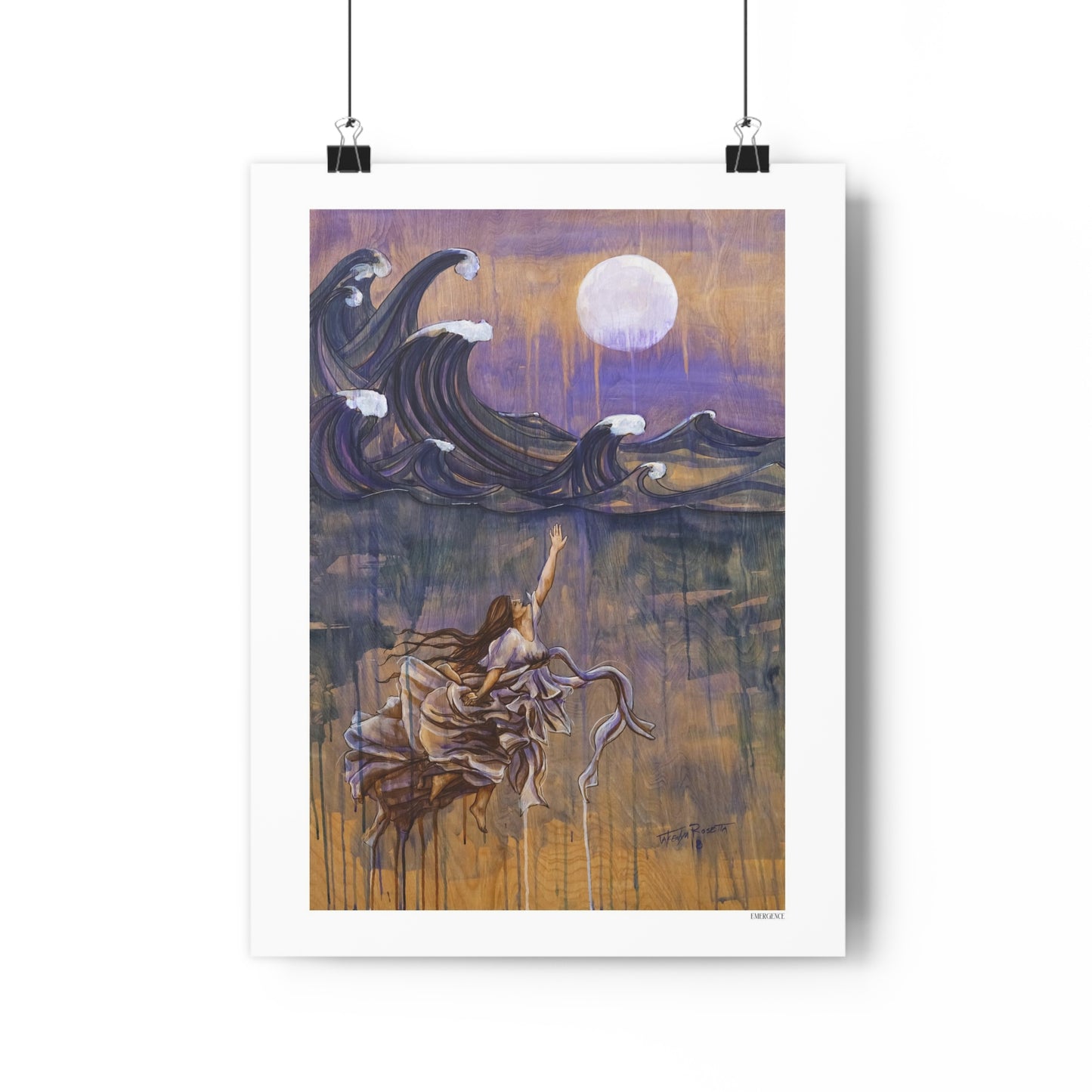 "Emergence" Giclée Art Print by Takenya Rosetta