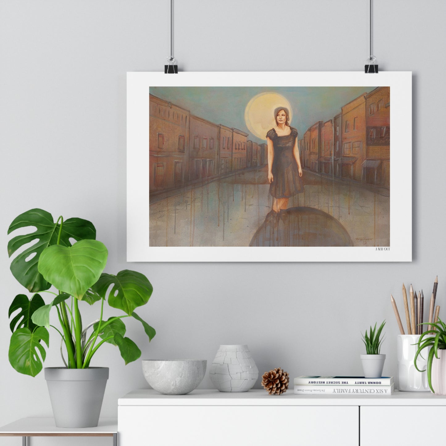 "A Way Out" Giclée Art Print by Takenya Rosetta