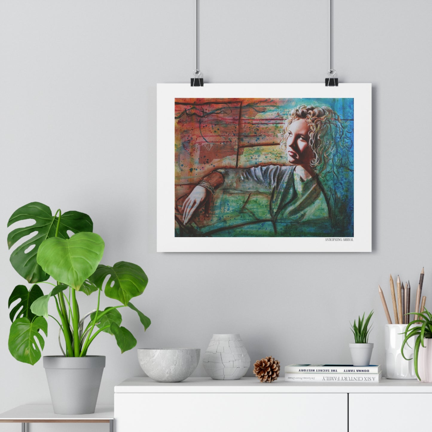 "Anticipating Arrival" Giclée Art Print by Takenya Rosetta
