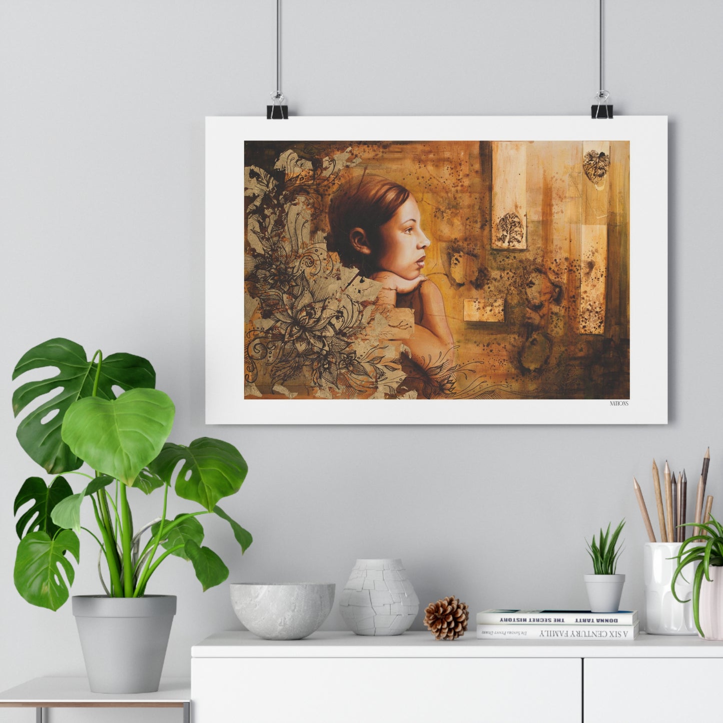 "Nations" Giclée Art Print by Takenya Rosetta