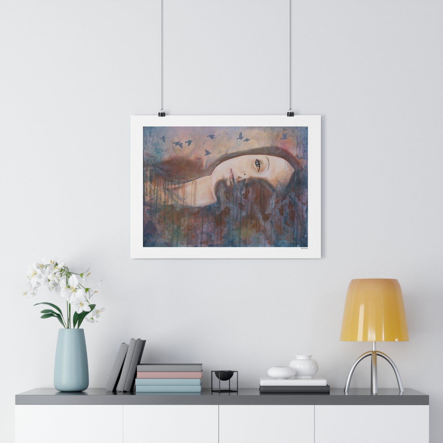 "Serenity" Giclée Art Print by Takenya Rosetta