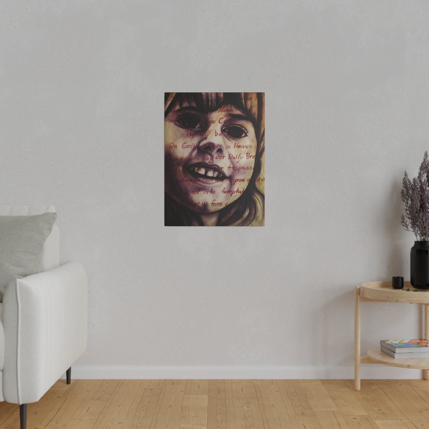 "My Dad" - Original Painting by Takenya Rosetta, Stretched Canvas