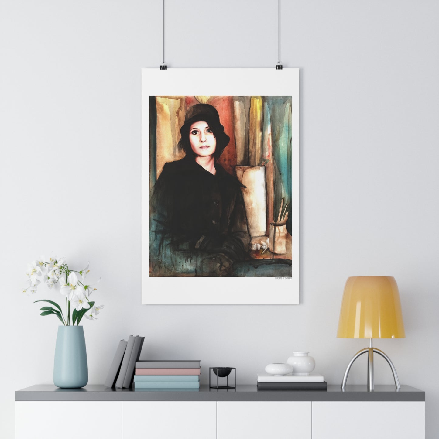 "Portrait of an Artist" Giclée Art Print by Takenya Rosetta