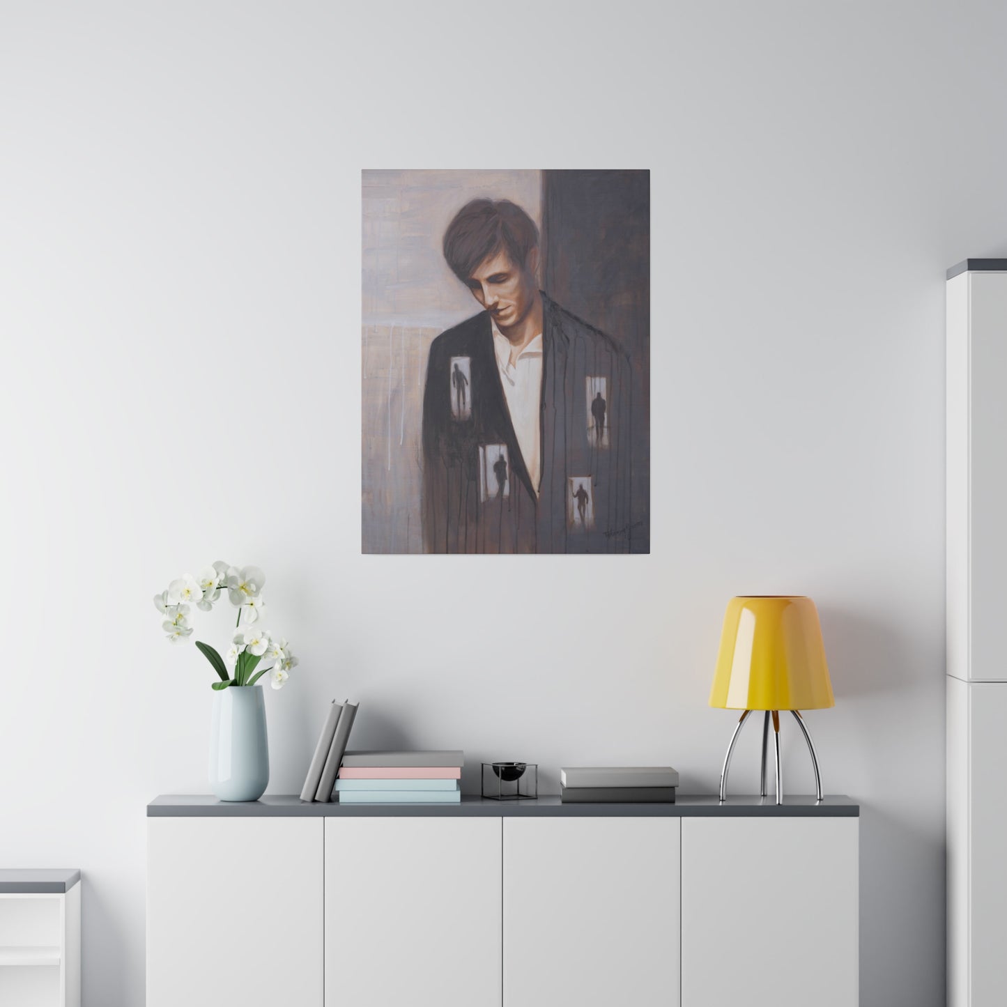 "Limits" - Original Painting by Takenya Rosetta, Stretched Canvas