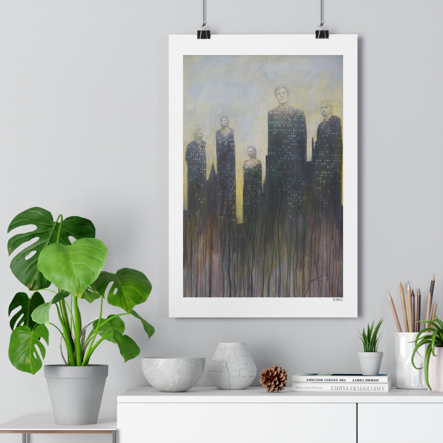 "Temple" Giclée Art Print by Takenya Rosetta