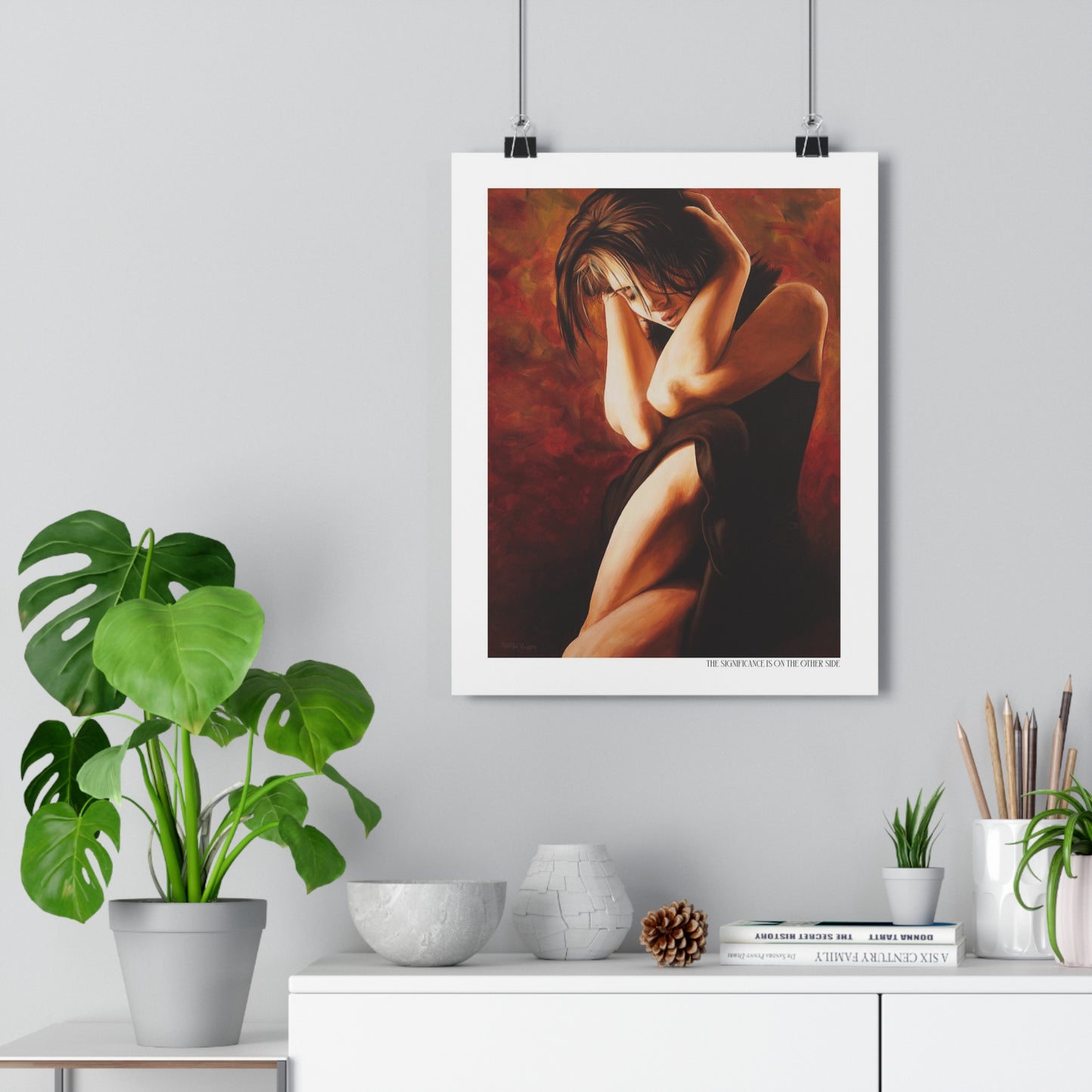 "The Significance is on the Other Side" Giclée Art Print by Takenya Rosetta