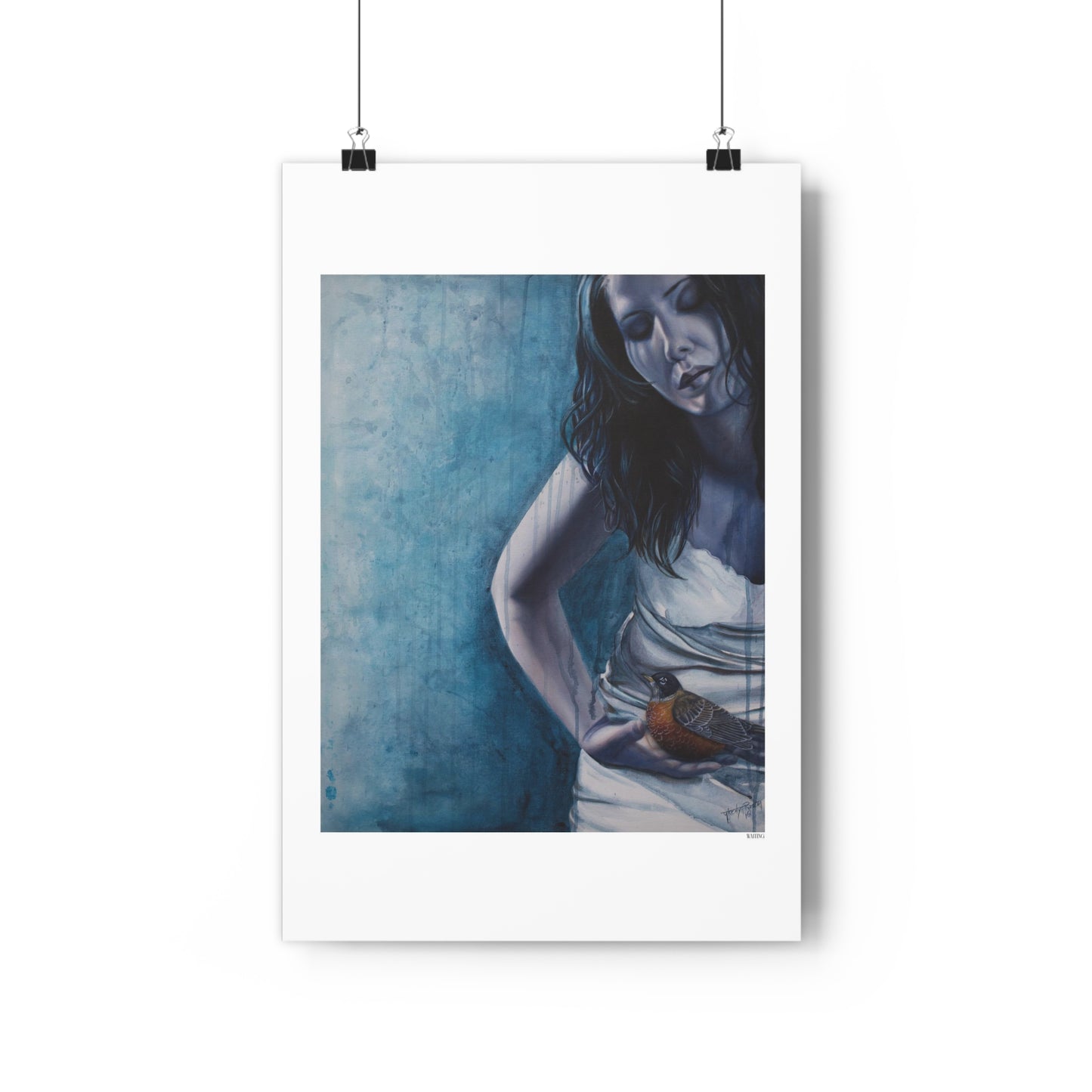 "Waiting" Giclée Art Print by Takenya Rosetta