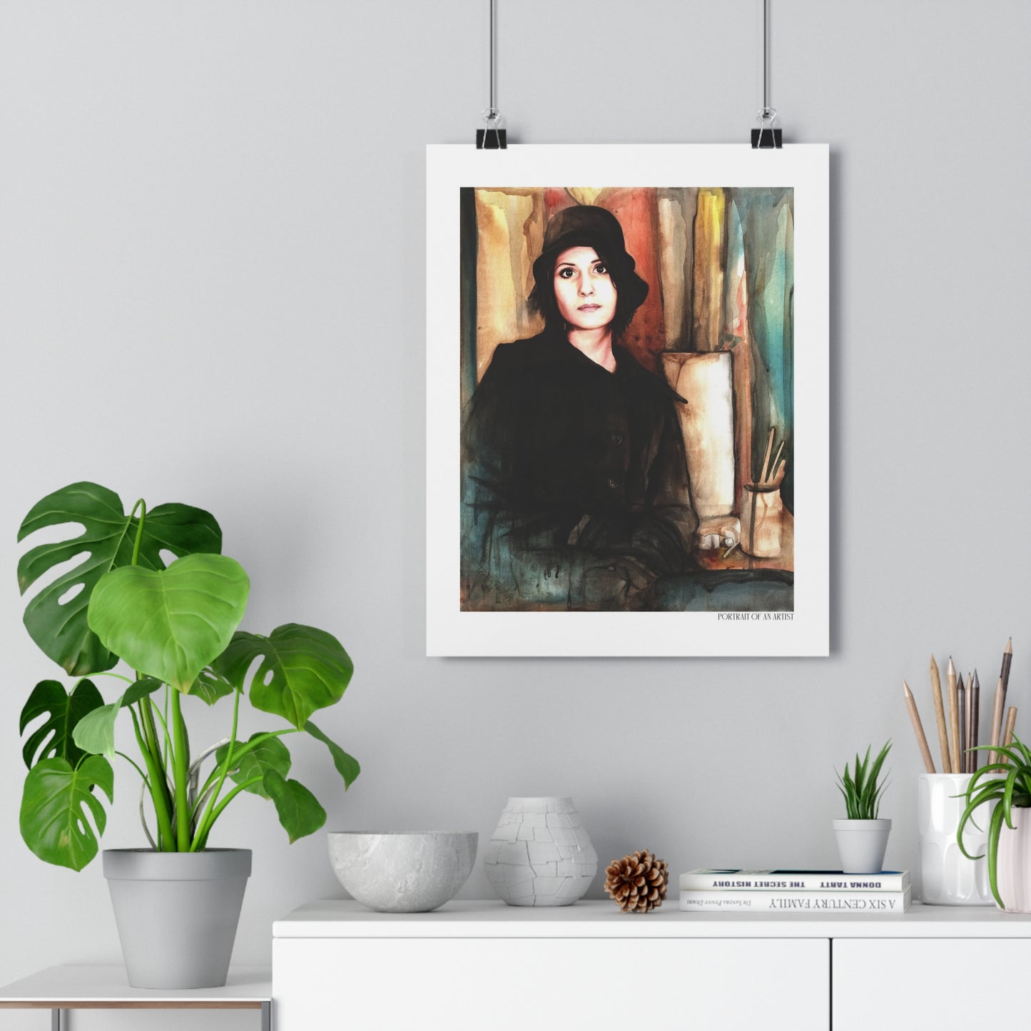 "Portrait of an Artist" Giclée Art Print by Takenya Rosetta