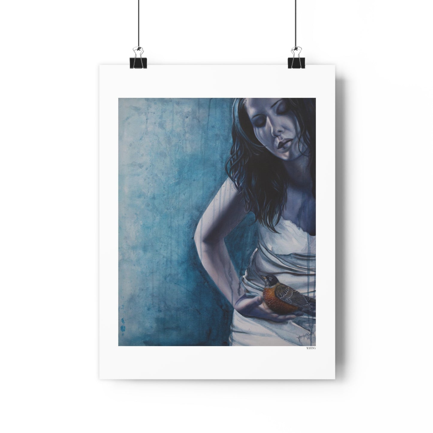 "Waiting" Giclée Art Print by Takenya Rosetta