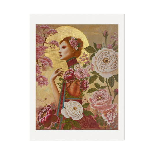 Experiencing Growth: Matters of the Heart – Fine Art Print (18x24) by Takenya Rosetta