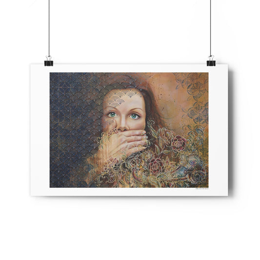 "I Will Not Stay Silent" Giclée Art Print by Takenya Rosetta