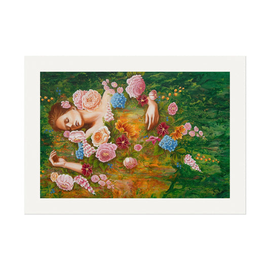 Experiencing Growth: Overflowing from Within – Fine Art Print by Takenya Rosetta