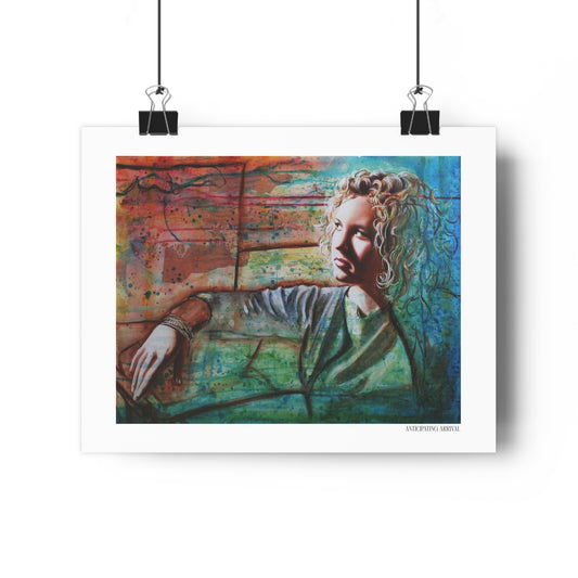 "Anticipating Arrival" Giclée Art Print by Takenya Rosetta