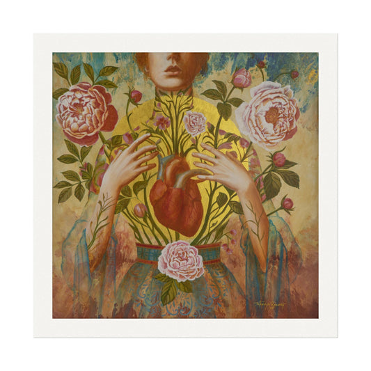 "What the Heart Consumes" – Fine Art Print by Takenya Rosetta
