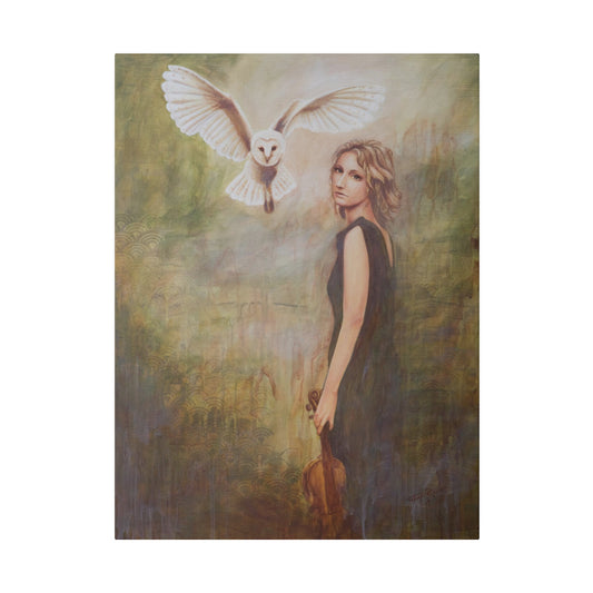 "Comforter" - Original Painting by Takenya Rosetta, Stretched Canvas