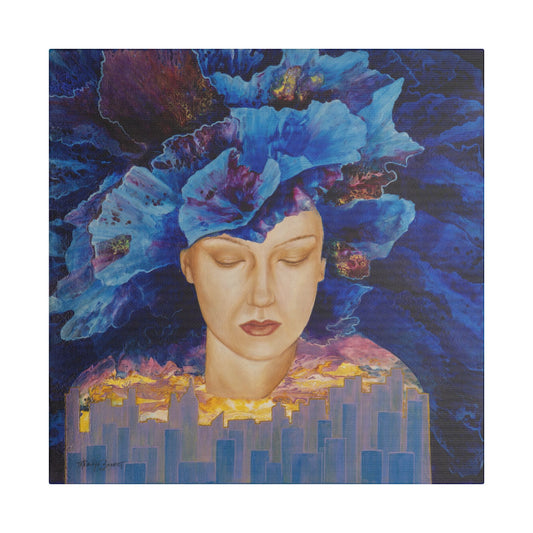 Crowns of Glory: Cities and Nations 20x20 Satin Canvas Reproduction by Takenya Rosetta