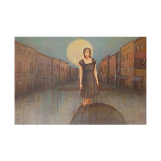 "A Way Out" - Original Painting by Takenya Rosetta, Stretched Canvas